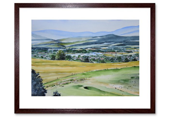 Landscape Watercolour Landscape Watercolour